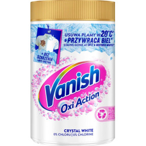 Засіб для видалення плям та вибілювач для тканин Vanish Oxi Action Кришталева Білизна, 1,4 кг